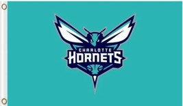 Charlotte Hornets Sport Basketball Custom US Flag 3X5Ft Polyester Banner... - $15.99