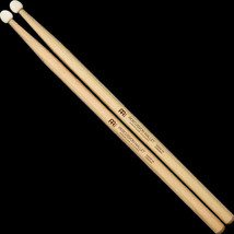 Meinl Percussion Mallet, Round Felt Tip, Light Hickory, Pair - £15.97 GBP