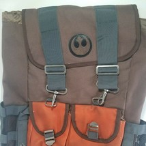 Black Squadron Rebel Symbol Star Wars Backpack Bioworld Brand Ne with tags 20x14 - £90.78 GBP