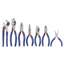 WORKPRO 7-piece Pliers Set (8-inch Groove Joint Pliers, 6-inch Long Nose, 6-inch - £30.29 GBP