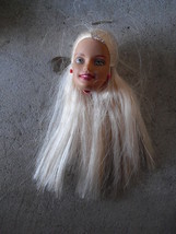 1998 Blonde Mattel Barbie Girl Doll Head - £13.19 GBP