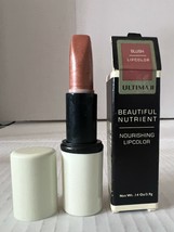 Ultima II Blush  lipcolor new in box .14oz/3.9g NIB - £31.15 GBP
