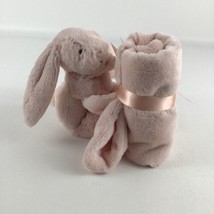Jellycat Bashful Blush Bunny Soother Lovey Security Blanket Plush Stuffe... - £27.59 GBP
