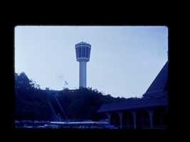 Control Tower at Niagara Falls 1960&#39;s Found Slide Photo Original One Of A Kind - £6.70 GBP