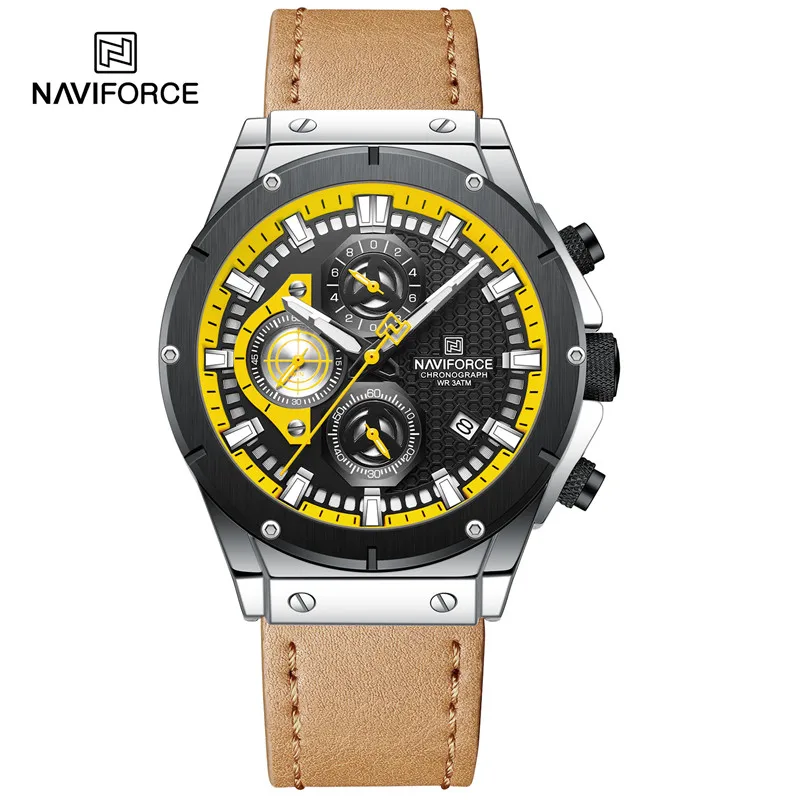    Men Watches Military Chronograph Waterproof Watch Fashion Luxury Male Quartz  - £33.65 GBP