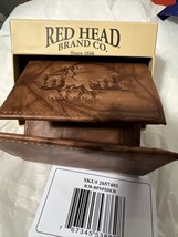 Red Head Brand Co. Front Pocket Wallet with Deer Head trifold - $30.68
