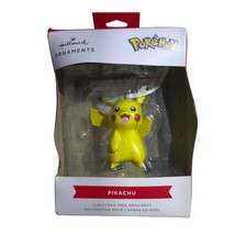 Hallmark 2021 Nintendo Pokémon PIKACHU 2.5” Christmas Tree Ornament Collector - £9.36 GBP