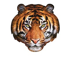 Madd Capp Puzzles - I AM Tiger - 550 pieces - Animal Shapes Jigsaw Puzzle - £22.84 GBP