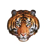 Madd Capp Puzzles - I AM Tiger - 550 pieces - Animal Shapes Jigsaw Puzzle - £22.89 GBP