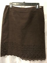 Guess Women&#39;s Brown Ultra Suede Skirt Size 29 - £9.88 GBP