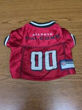Atlanta Falcons Dog Jersey XS Red Pets First NFL Screen Printed Mesh - £3.94 GBP