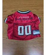 Atlanta Falcons Dog Jersey XS Red Pets First NFL Screen Printed Mesh - $4.94