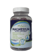 Wholesome Health Magnesium Dietary Gummies  Raspberry flavor 60-Count - £18.07 GBP