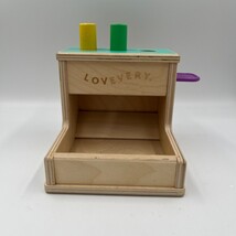 Lovevery The Thinker Play Kit Wooden Peg Drop Toy Montessori 11mo - 1 year - $28.21 CAD