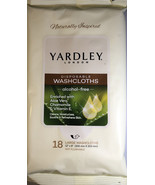 Adult Disposable Washcloths By Yardley London Pk Of 18 Large 12” x 8”-NE... - $7.80