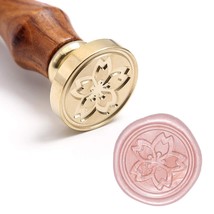 Cherry Blossom Sakura Flowers Wax Seal Stamp - Perfect Decoration For Wedding In - £14.42 GBP