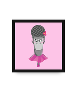 Maizy the Microphone Canvas by Dancing Littles Jungle - $675.08 MXN+