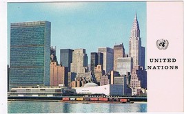 New York Postcard United Nations Headquarters - £2.28 GBP