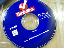 Turbotax tax year 2004  Deluxe Intuit  v04.00  cd 358325 - £11.68 GBP