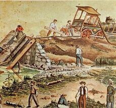 1961 Accident Western Maryland Railroad Train Print Card Antique Litho DWO5 - $48.79 CAD