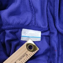 Columbia AL6439 Women’s Purple Drawstring Hoodie Pullover Sweatshirt Size Medium image 3