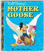 Walt Disney&#39;s Mother Goose 1st Edition HC Little Golden Book  - £11.18 GBP