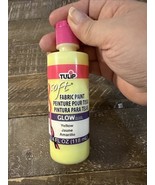 Tulip Soft Glow Fabric Paint Yellow Glow In The Dark - $556.80 MXN