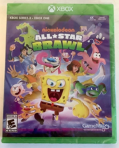 NEW Nickelodeon All Star Brawl Microsoft Xbox One Xbox Series X Video Game XB1 - £14.99 GBP