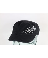 Vintage Harley Davidson Motorcycles Spell Out Sequined Military Cap Hat ... - $44.50