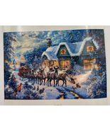 OFRKE 2-Pack Diamond Painting Kits Christmas 40 cm x 70 cm NEW - $23.81 CAD
