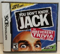 You Don't Know Jack Nintendo DS - Irreverent Trivia Party Game - New Sealed Game - $9.99