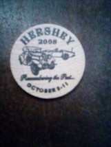 AACA Hershey PA Region 2008 Wooden Nickel from Fall Flea Market and Car ... - $10.00