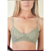 NEW No Boundaries Convertible Bralette Size XXXL Sage Green Lace Nylon Spandex - £10.65 GBP