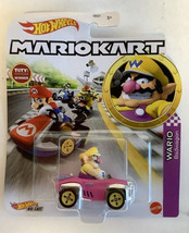 NEW Mattel GRN22 Hot Wheels Mario Kart WARIO Badwagon 1:64 Die-Cast Car - $28.17