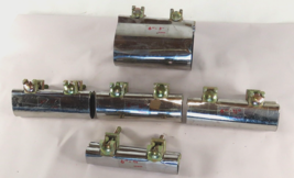 5 Generic New Pipe Repair Clamps 3@ 6”x1 1/4” 1@ 6&quot;x3/4&quot; 1@ 6&quot;x3&quot; Made in Taiwan - £34.89 GBP