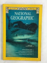 April 1975 National Geographic Magazine Diving Amid Sleeping Sharks Utahs Oasis - £13.58 GBP