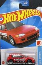 Hot Wheels 92 Honda Civic EG RED - $5.89