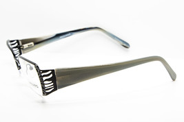 AZZARO Matte Black Gray Eyeglasses 3682 C7 51mm French Design - $67.62
