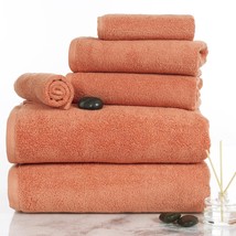 Lavish Home 100 Percent Cotton Towel Set, Zero Twist, Soft and Absorbent... - £65.82 GBP