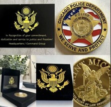 Chicago Police Officer Department Challenge Coin -USA - £23.39 GBP