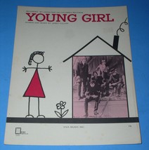Gary Pucket Union Gap Sheet Music Young Girl Vintage 1968 Viva Music Inc. - £27.52 GBP