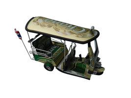 Chang Beer Detailed Handcrafted Replica Made from Cans TUK TUK Taxi Thai... - £15.71 GBP
