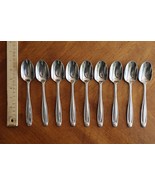 Lot 9x Table Spoon Oneida Alexandria 18/0 China Stainless Glossy Flatwar... - $887.96 MXN