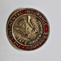Vintage Continental Insurance Companies Safe Driver Lapel Pin Two Years - £7.50 GBP