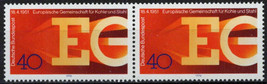 ZAYIX Germany 1209 MNH Pairs European Coal &amp; Steel Industry 042623S129 - £1.59 GBP