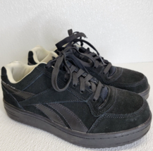 Reebok Steel Toe Work Shoe Women&#39;s 7.5 Mens 5.5 Black ASTM F2413-11 - $459.77 MXN