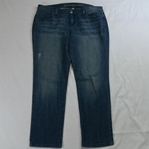 Lauren Conrad 12 Skinny Ankle Dark Wash Stretch Denim Jeans - £11.72 GBP