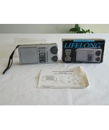 Vintage LIFELONG AM/FM Radio with LCD Alarm Clock Model 845 in Box TESTED - $248.63 MXN