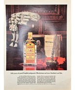 GORDON&#39;S DISTILLED LONDON DRY GIN - 195 years -1964 Vintage Print Ad - $9.74