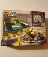 Hot Wheels Ai Mariokart Yoshi Smart Car Body &amp; Cartridge Kit - NEW SEALED - £18.29 GBP